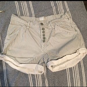 RVCA high waisted shorts